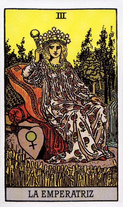 la emperatriz tarot sentimientos|Significado de La Emperatriz